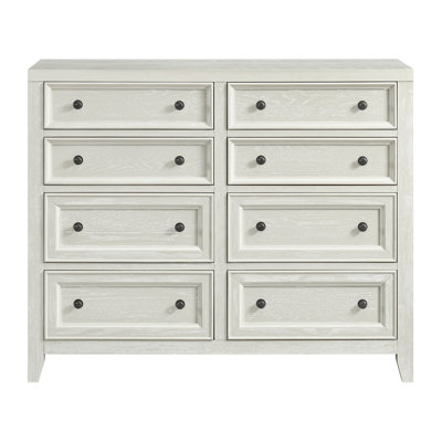 Ilhama 8-Drawer DresserIlhama 54" Wide 8-Drawer Dresser in an Ebony Finish
