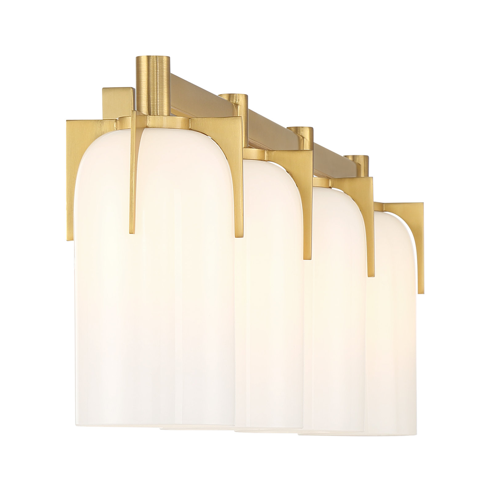 Irela 3 - Light Vanity Light, Brass, 4 Lights, 8.5" H x 32" W x 32" D