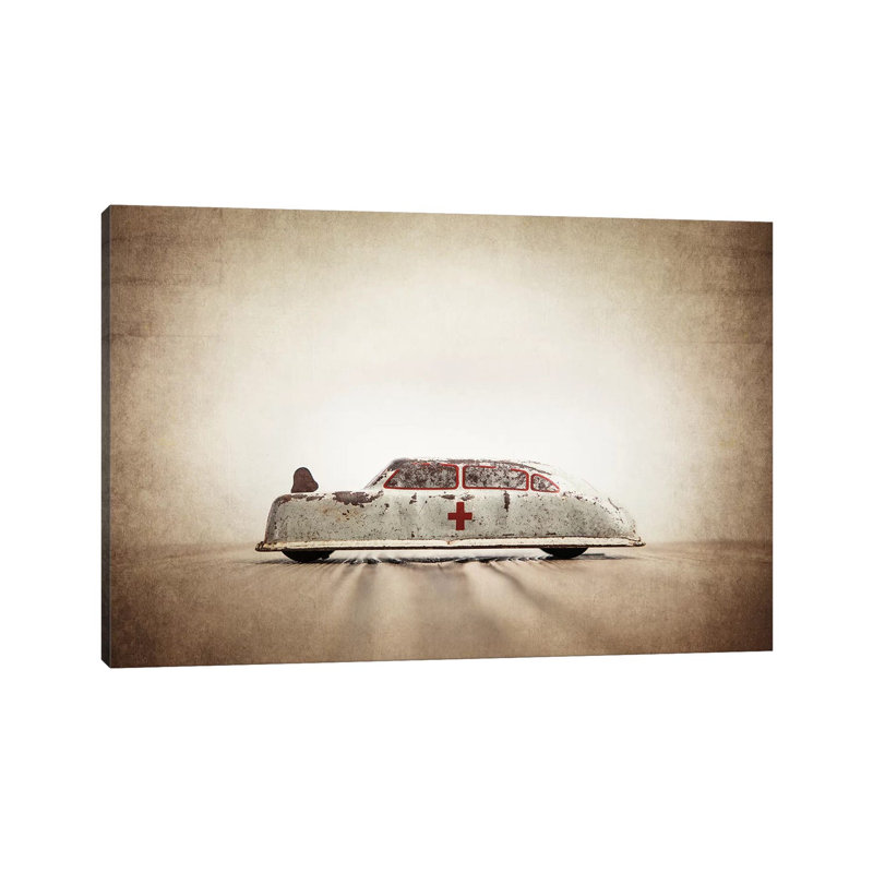 Argo Ambulance - Print on Canvas, Wrapped Canvas, 66.04 cm H x 45.72 cm W x 3.175 cm D