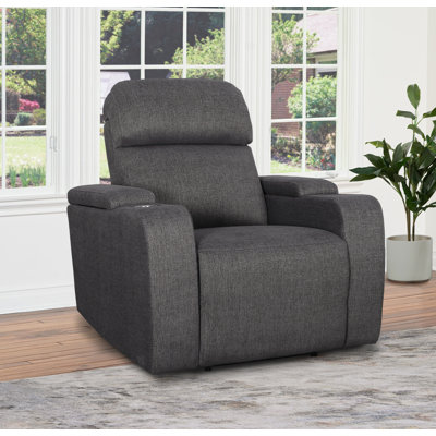 Fauteuil inclinable en tissu résistant aux taches