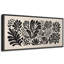 Grande impression sur toile encadrée, reproduction florale abstraite pour un décor minimaliste moderne-119328884-119328886