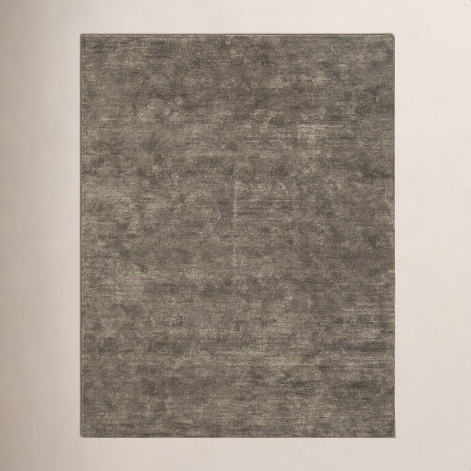 Cliona Solid Hand-Tufted Jute Rug, Rectangle 7'9" x 9'9"