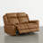 2-Seat Dual Motor zero clearence recliner Genuine Leather Power Recliner Sofa With Power Headrest-676999145