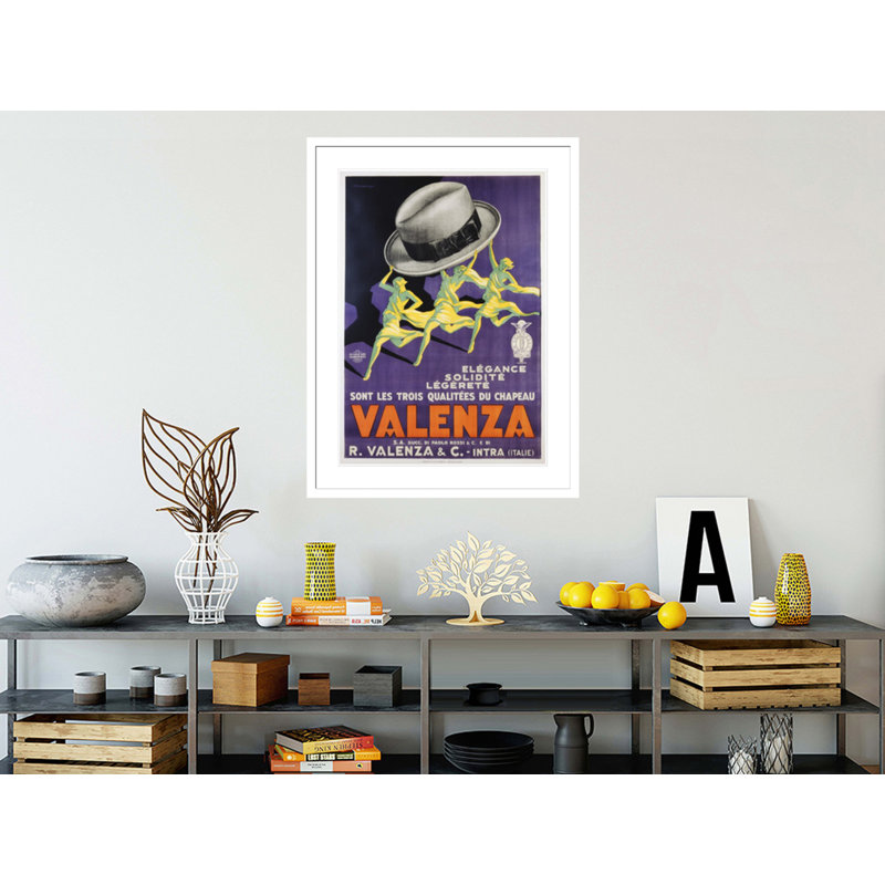 Valenza Poster by Unknown -Framed Giclee Print, 41.5" H x 31.34" W