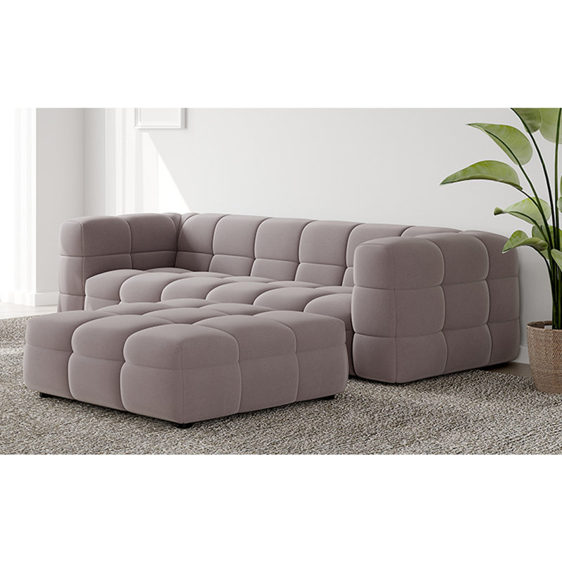 Molano 2 - Piece Living Room Set, Taupe 100% Polyester