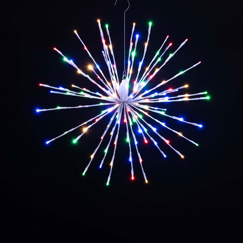 200 lanternes 200 lumières, Multicolore (changement de couleur), H 24 po x L 24 po x l 24 po