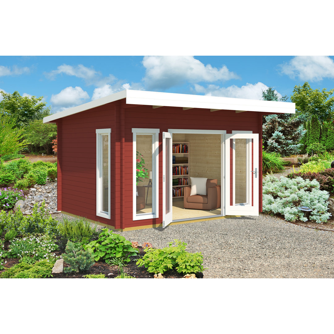 Lasita Barbados 3 - 14.5 x 10.5 Ft. Premium Log Cabin With Tempered Double Glazing (44mm)