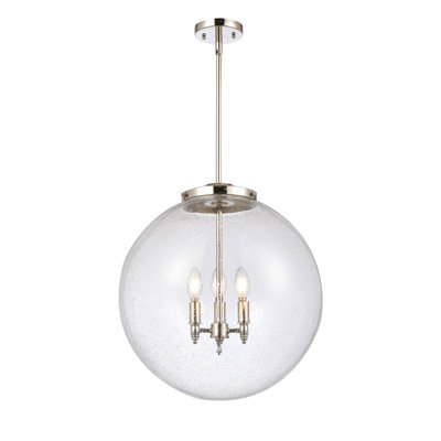Luminaire suspendu simple à 3 lumières Frederick