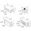 Ensemble de tables basses 5 pièces Kaionna-1118238008