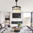 42" Modern Ceiling Fan with Lights and Remote, 6-Speed Reverisble DC Motor, Retractable Fandelier for Bedroom, Patioo