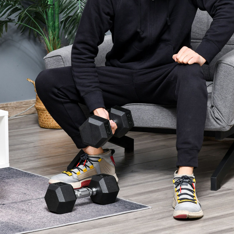 Rubber Dumbbell