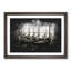 Docked Gondolas In Venice Italy Paint Splash - Framed Print-56915661-56915660