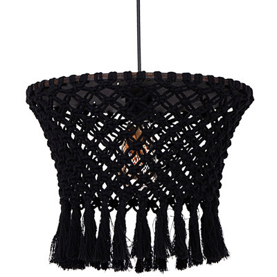 1 - Light Black Unique/Statement Pendant