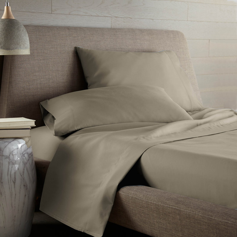 Classic Collection From Southshore Fine Linens Classic Sheet Set, Full, Taupe
