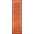 Orange Gabbeh  Wool Runner Rug 2x9