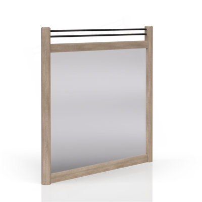 Miroir à affiche couleur sable