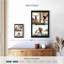Impression photo collage en bois foncé Escapade-211250260