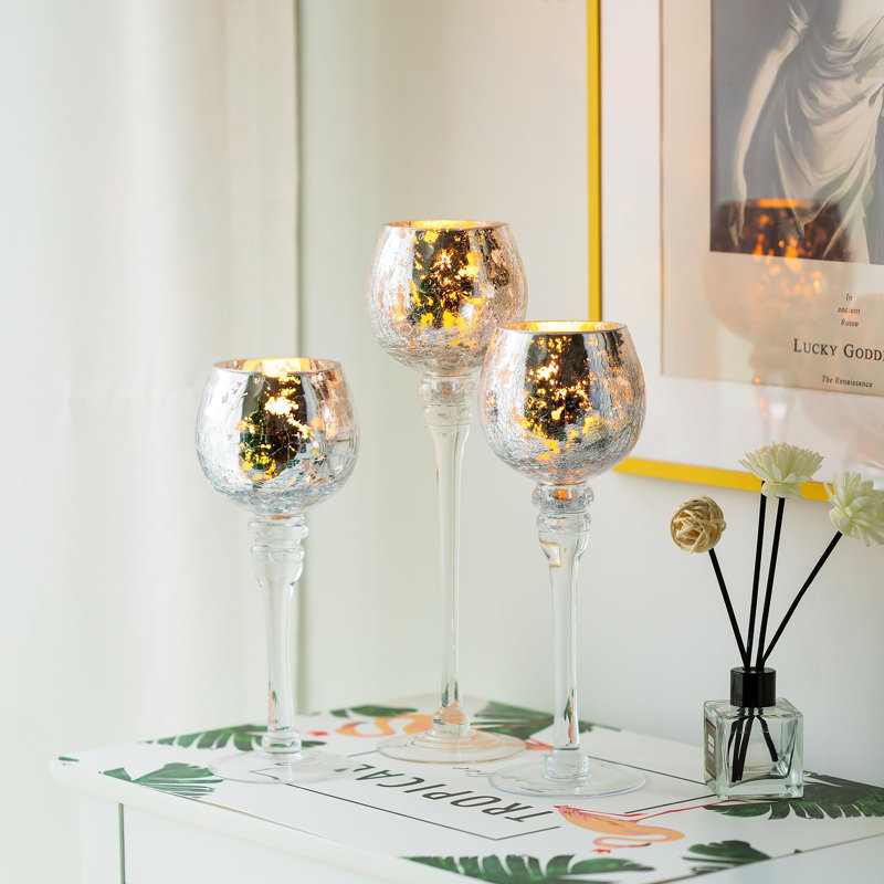 Glass Candlestick