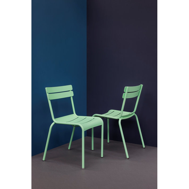 Luxembourg Outdoor Dining Side Chair, Rosemary, 4