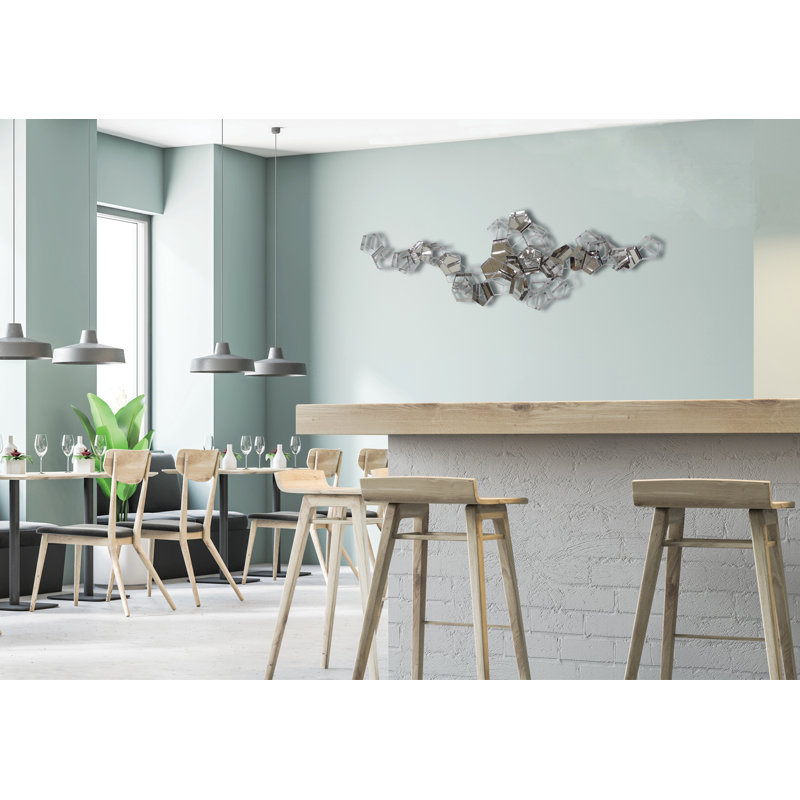 Skyline - Décoration murale en acier inoxydable