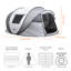 Tente de bateau escamotable pour 4-6 personnes-114494104-114494107