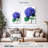 Harnek Blue Hydrangea Flowers-108533990