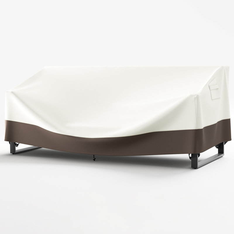 High-Quality 600D Oxford Fabric Outdoor Furniture Cover With Handles And Storage Bag, 28" H x 82" W x 34" D
