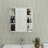 Wall-Mounted Bathroom Mirror Cabinet with Adjustable Shelves