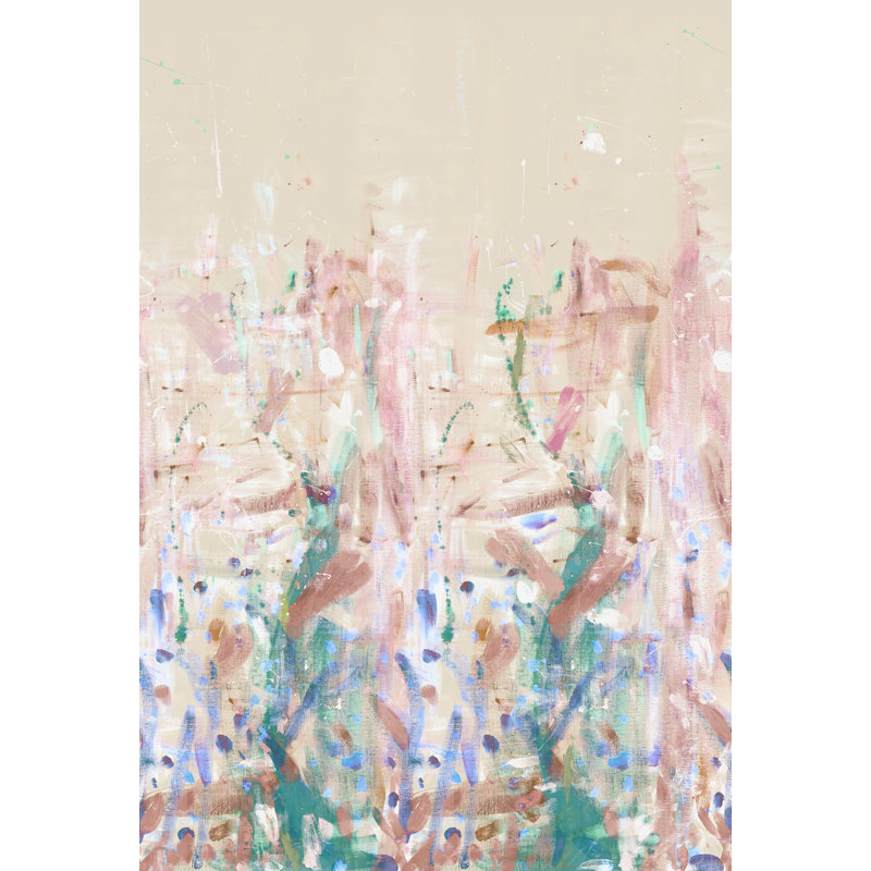 Fresque murale pastel Fresco, Beige