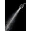 Pomme de douche ronde 3/16/2 pouces en ABS Kingston Kingston-35598744
