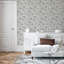 Papier peint Prudie Denim Jacobean Trail