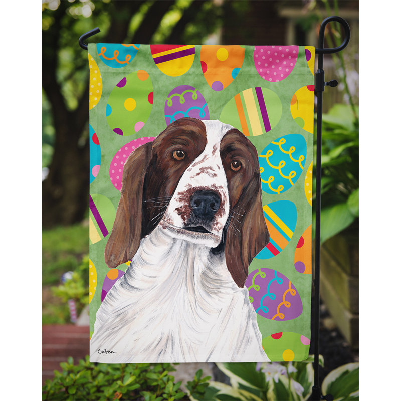 Drapeau de jardin Atara, Épagneul Springer Gallois