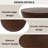 16" Ribbed Brown Concrete Outdoor Side Table With Hourglass Design – Weather-Resistant Accent