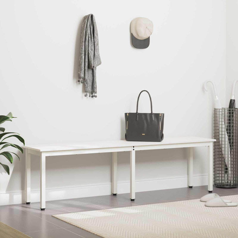 Bench, Grey Sonoma, 45cm H x 160cm W x 35cm D
