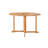 Warner Round Teak Solid Wood Yes Outdoor Dining Table Yes , 47 " W 47 " D
