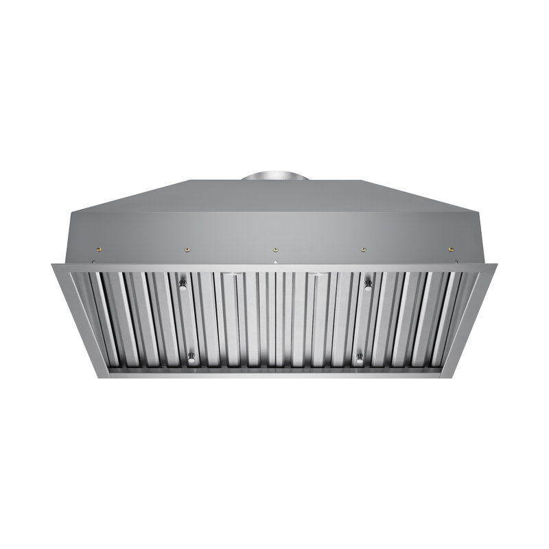750 CFM Insert Range Hood with Stainless Steel Baffle Filters and Dimmable LED's, 30"