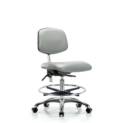 Louise Vinyl Drafting Chair