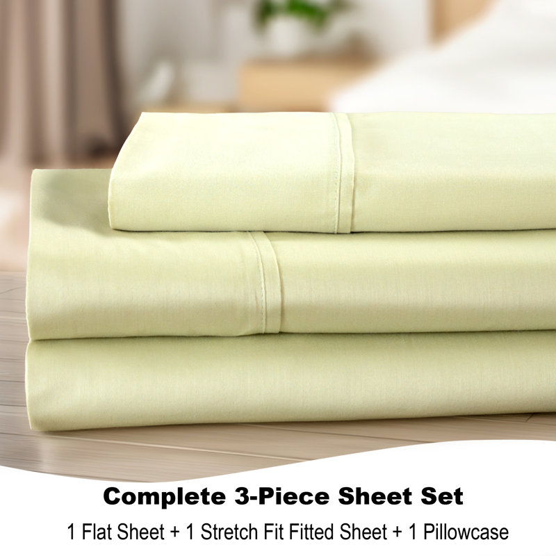 Ensemble de draps CoolMax, Ensemble de draps pour lit simple + drap-housse + , ISE