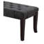 Banc capitonné Linon, tissu-600194095