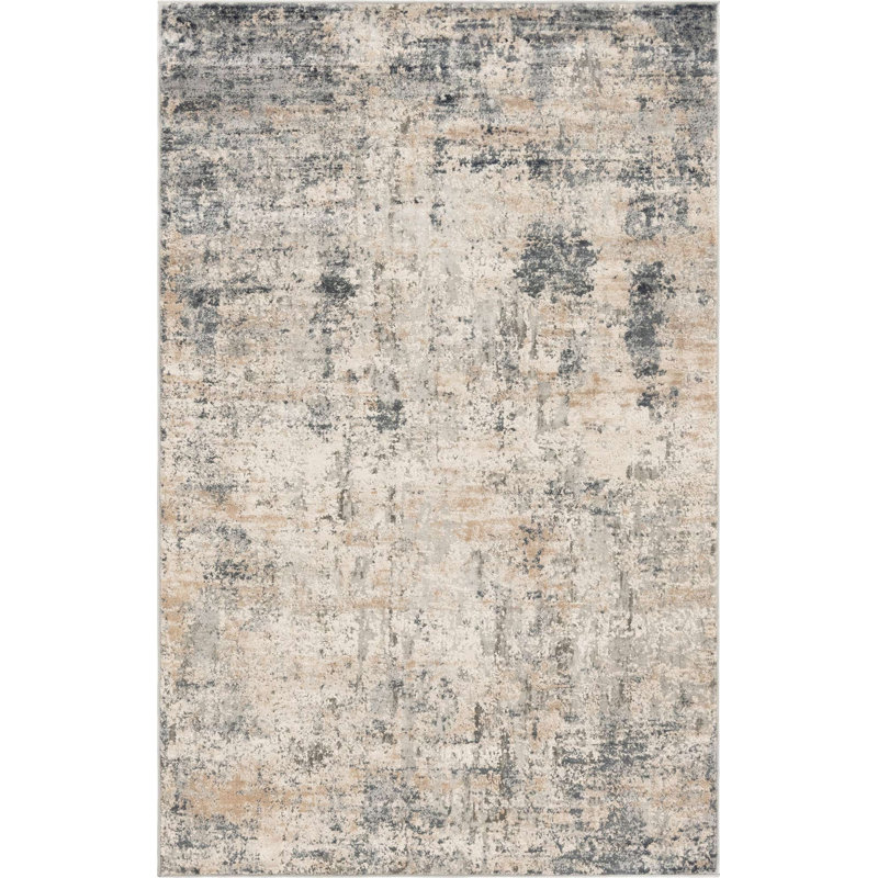 Tapis beige, Rectangle 5 pi 1 po x 8 pi