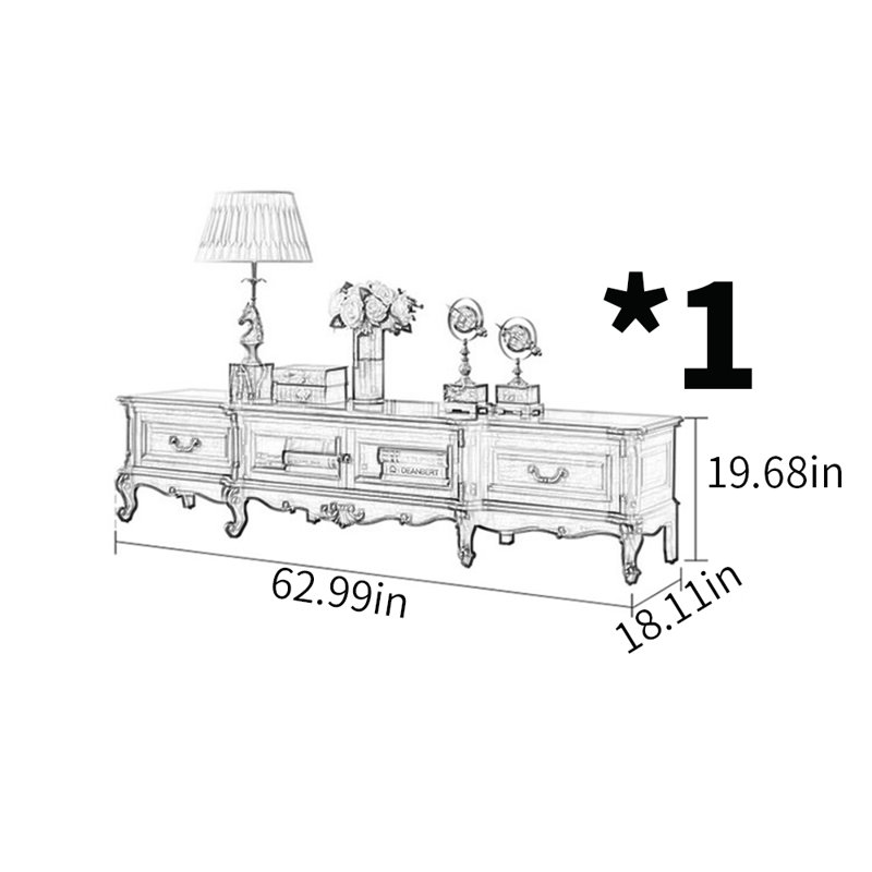 American Style TV Stand - Moonlight Design | Wayfair