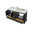 Audrey 72'' Double Bathroom Vanity with Carrara Marble Top-860220456