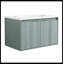 Meuble-lavabo simple 29,90 po avec plateau en résine Aalok