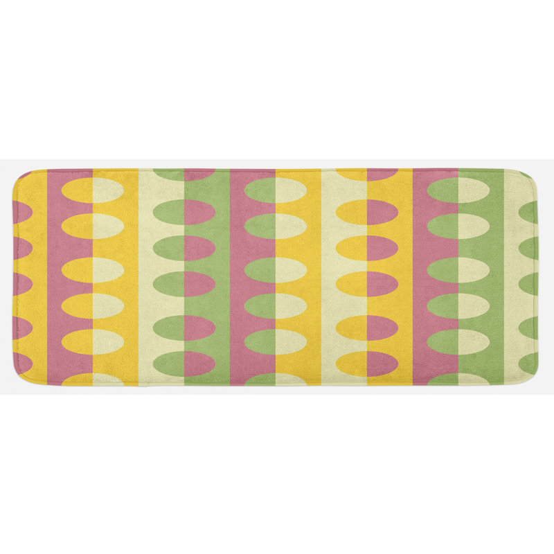 Tapis de cuisine abstrait