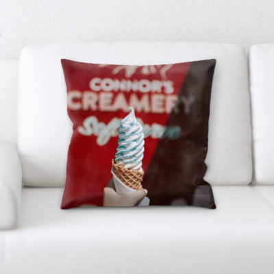 Portrait Style Photography Throw Pillow