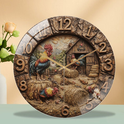 Horloge murale horloge 12 po
