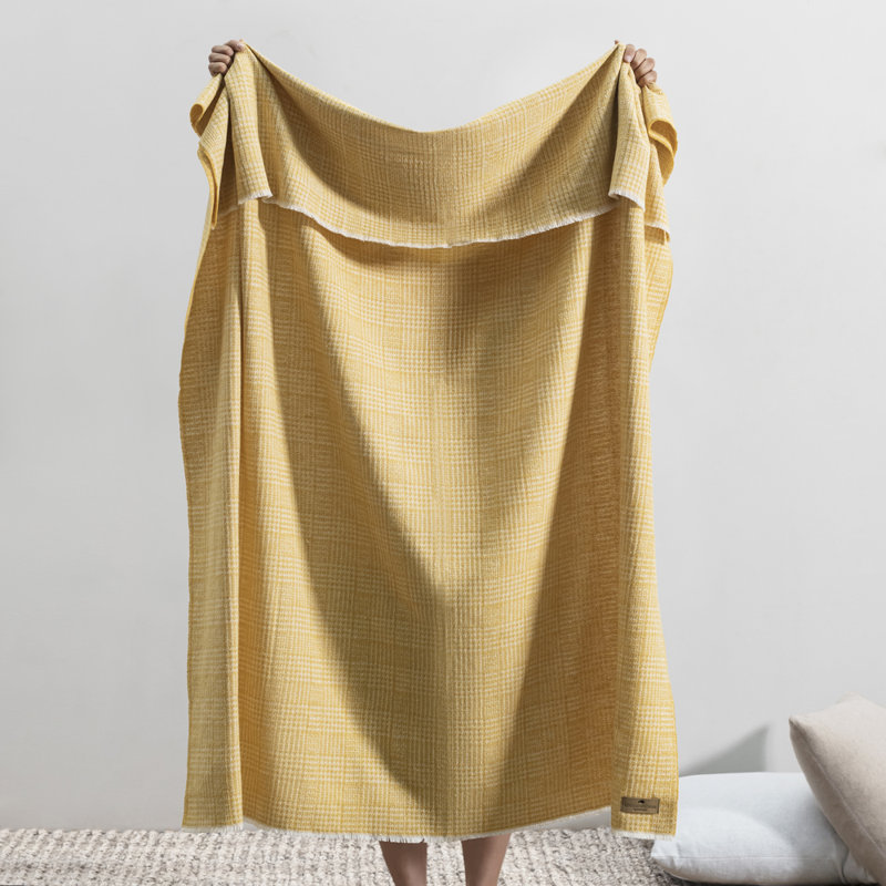 Sutton Plaid Throw,  Cider Houndstooth