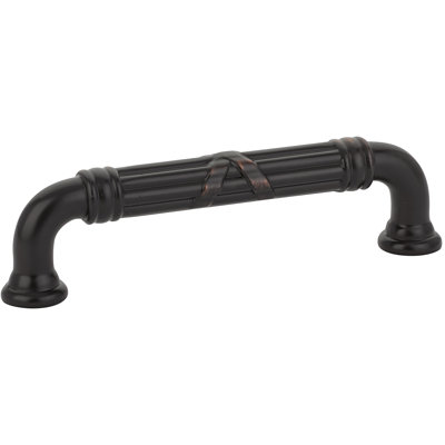 Emtek Ribbon and Reed Fixed Estate Bar Pull