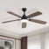 132cm Modern Dual-purpose Ceiling Fan Light with Remote Control
