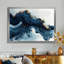 Art sur toile à l'encre liquide dorée et bleue céleste IV-1022942432-844678308-1022942439